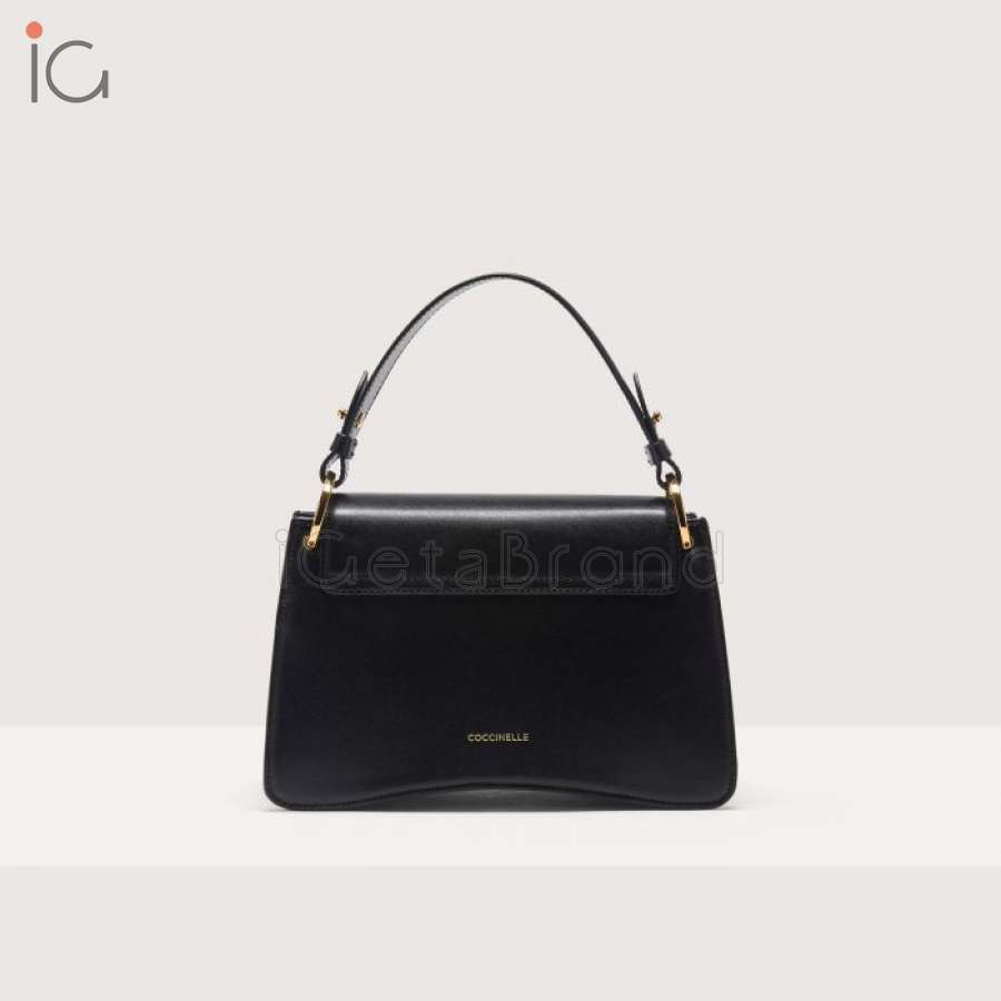 Coccinelle C-Me Calf Cocker Small Noir E1SSK180201001