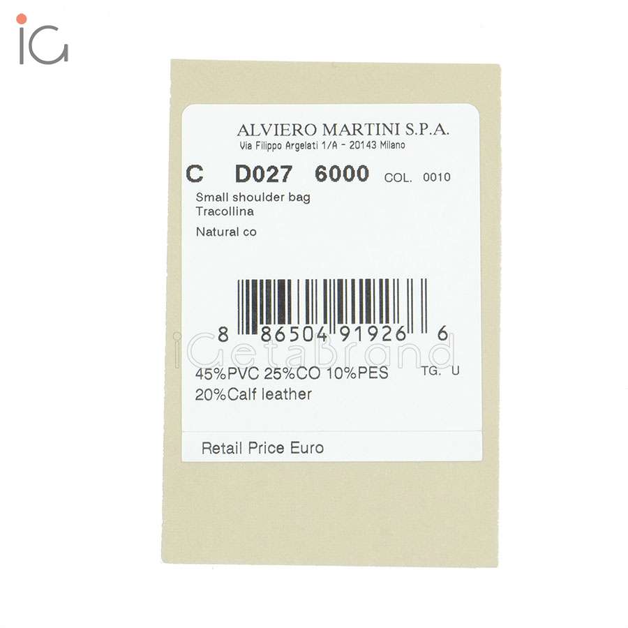 Alviero Martini 1 Classe Geo Classic Naturale CD0276000 0010