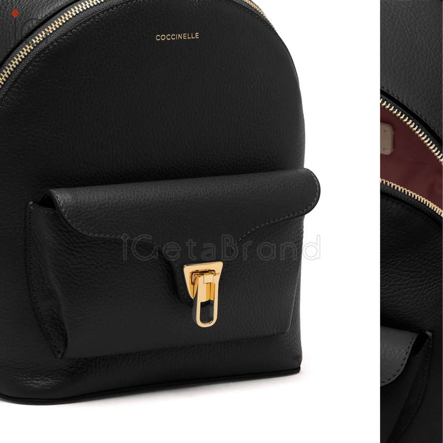 Coccinelle Beat Generation Small Noir E1TFK140101001