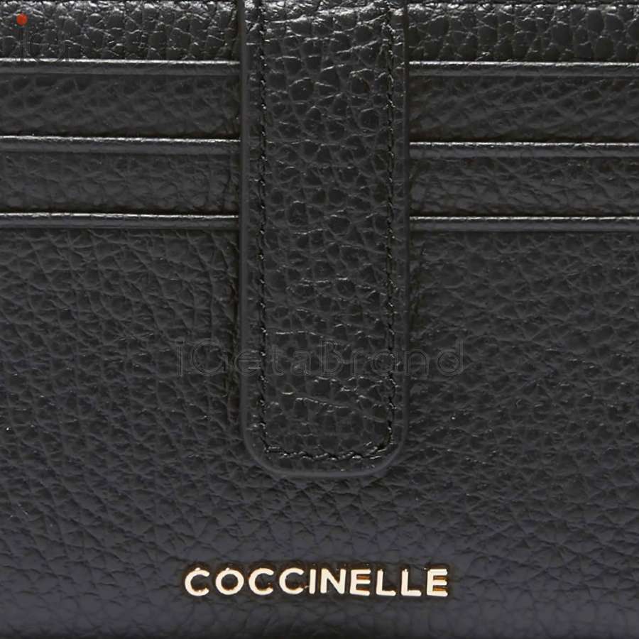 Coccinelle Metallic Soft Small Noir E2MW511F701001