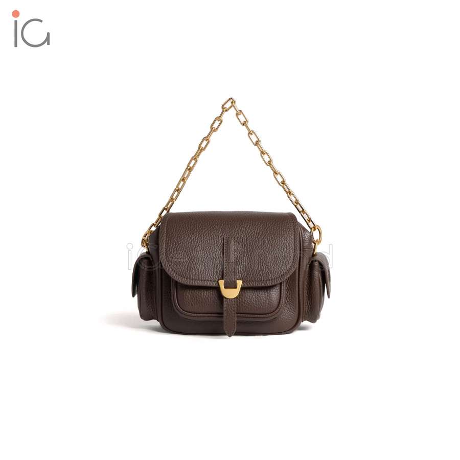 Coccinelle Campus Mini Brunette E1RFF550101W20