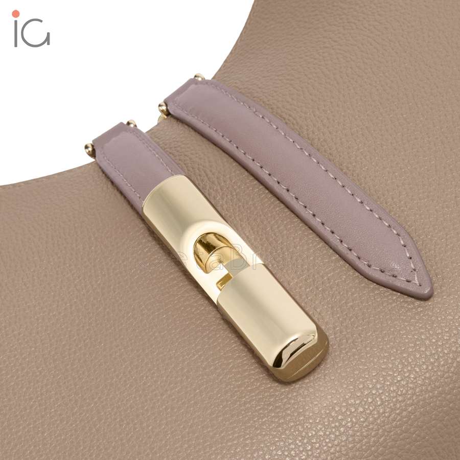 Furla Goccia S Stucco Gray/Mauve WB01500 BX3353 1007 3624S