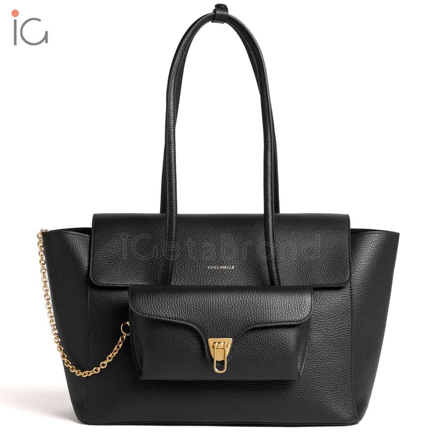 Coccinelle Double Beat Large Noir E1T8A110201001