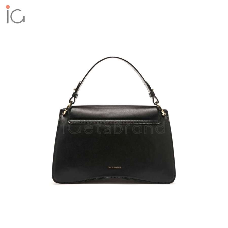 Coccinelle C-Me Calf Cocker Medium Noir E1SSK180101_001