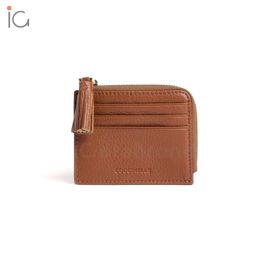 Coccinelle Tassel Small Cognac E2MU0128901W11