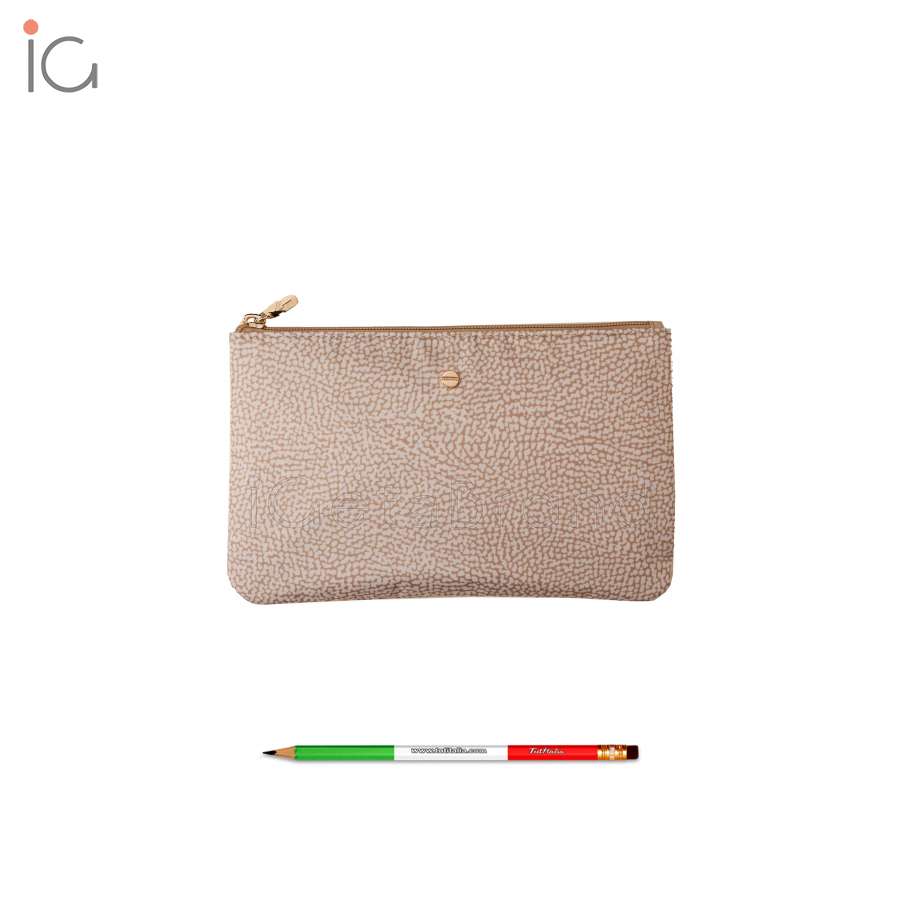 Borbonese Busta Portadocumenti Sabbia 930118I15C75