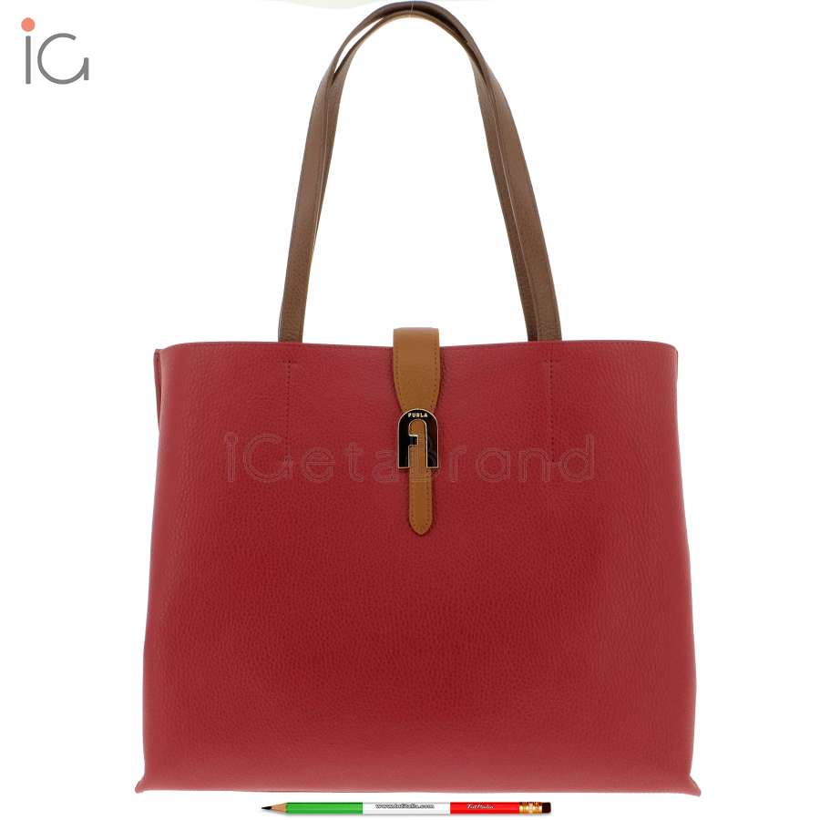 Furla Sofia L Ciliegia d/Praline/Cognac h BATUPRS HSF000 1007 1614S