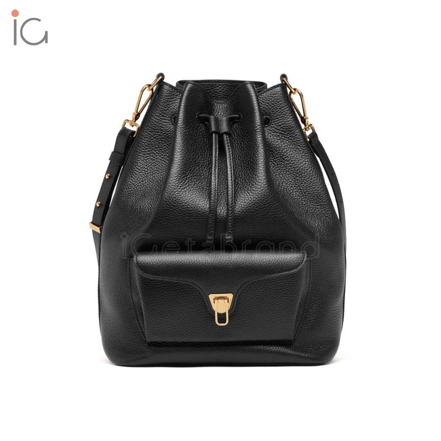 Coccinelle Beat Generation Large Noir E1TFK230101001