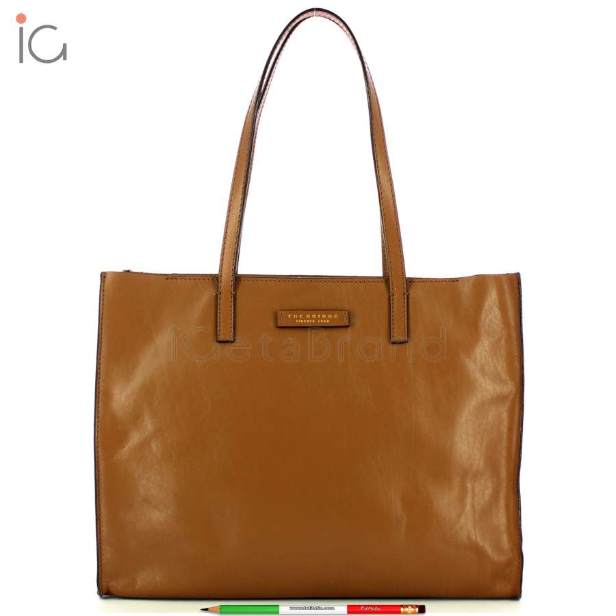 The Bridge Shopper Mirra Oyster ABB./Oro 04131401 TE