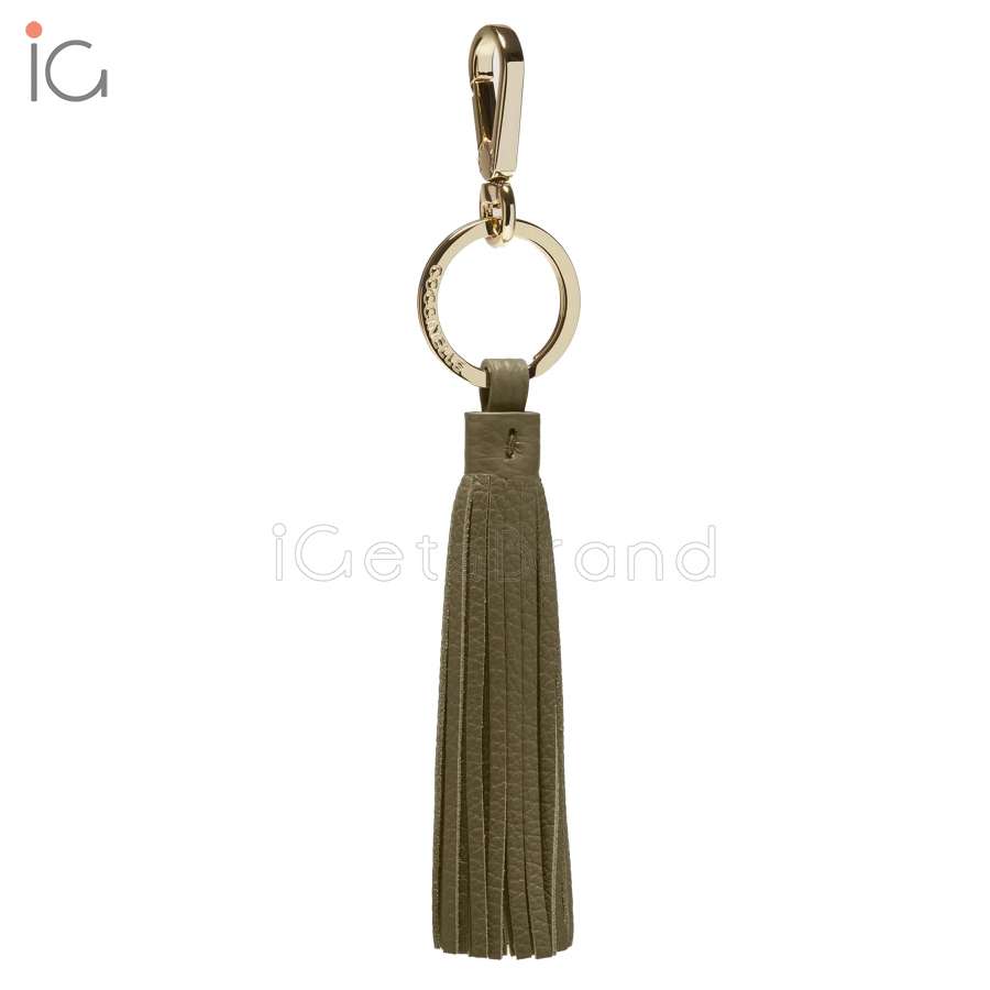 Coccinelle Tassel Keychain Laurel Green E2MU0410101G35