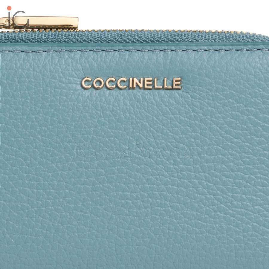 Coccinelle Metallic Small Arctic Blue E2MW511D101B89