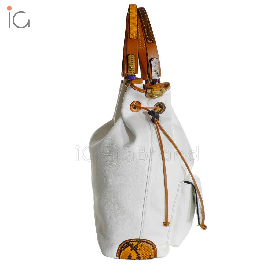 Sem Vaccaro Alce Pitone Bianco Perla 2708