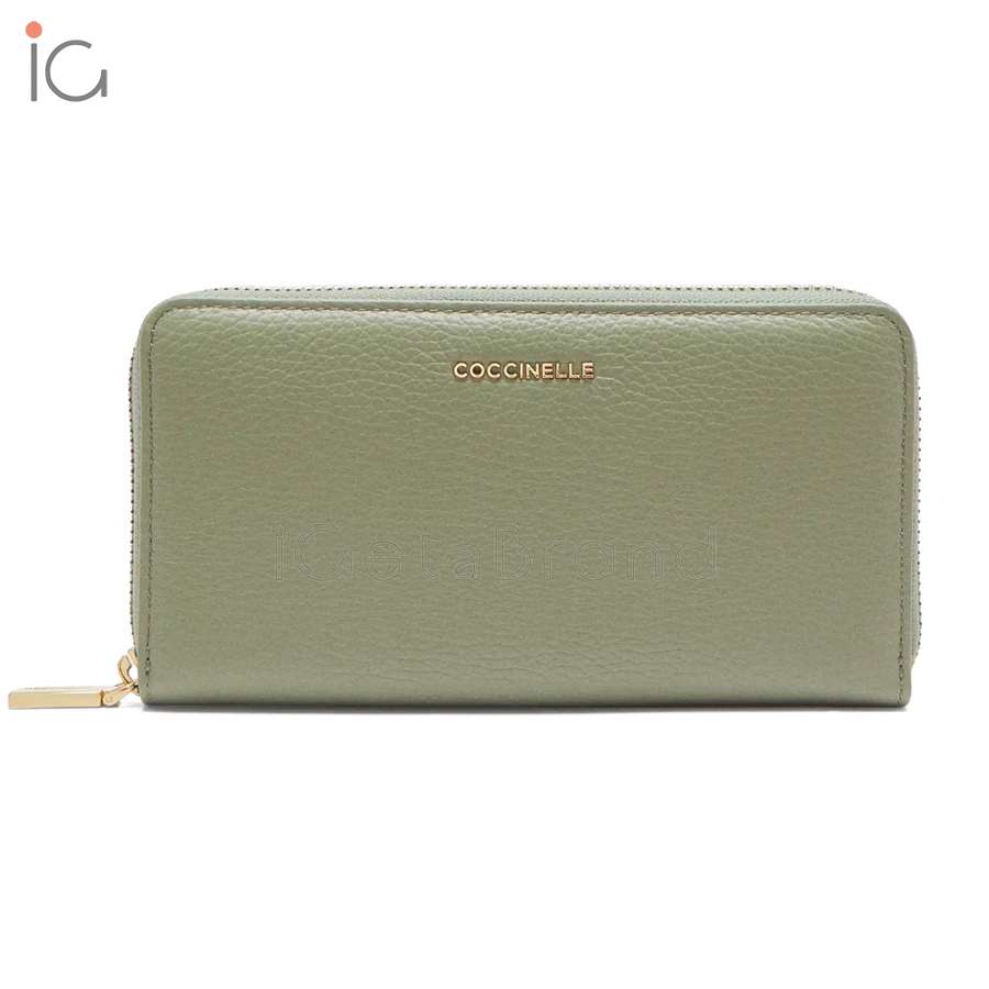 Coccinelle Metallic Large Greenery E2MW5113201G77