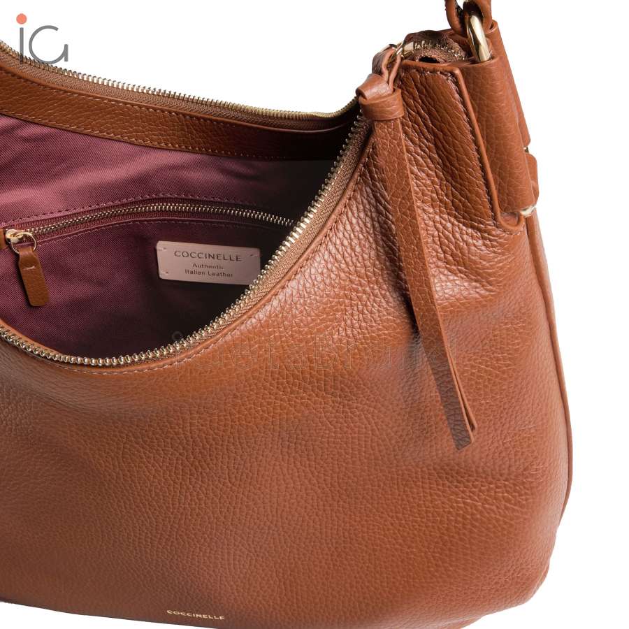 Coccinelle Rebekka Small Cognac E1T95130201W11