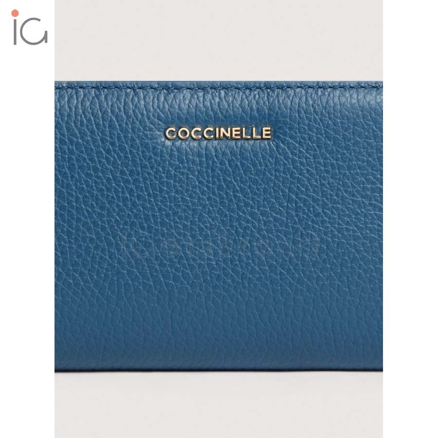 Coccinelle Metallic Large Deep Blue E2MW511F101_B27