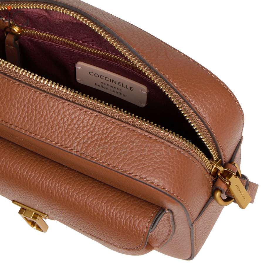 Coccinelle Beat Large Cognac E1MF6150601_W11