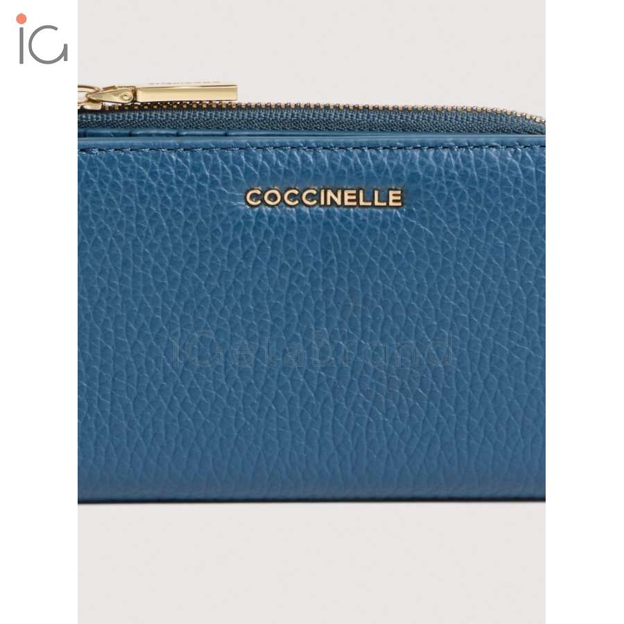 Coccinelle Metallic Small Deep Blue E2MW511D101_B27