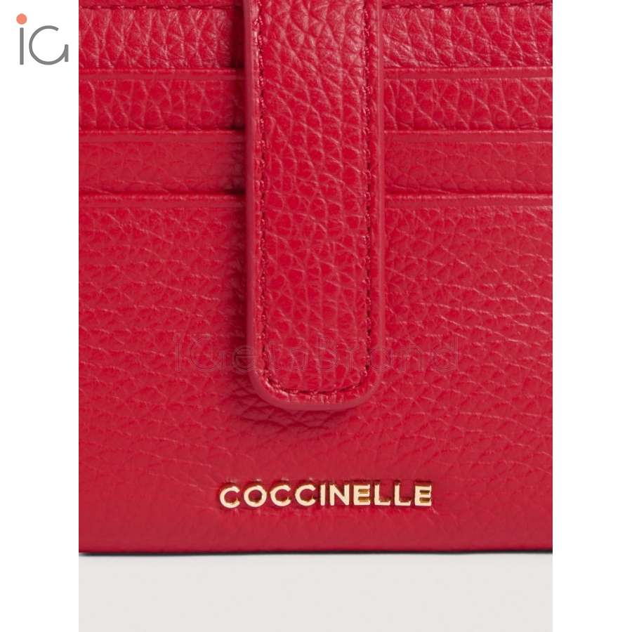 Coccinelle Metallic Medium Scarlet E2MW511F701_R02