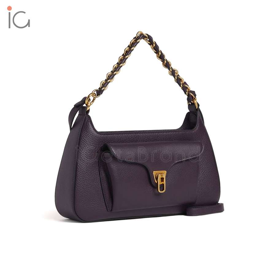 Coccinelle Beat Generation Medium Prune E1TFK120101V87