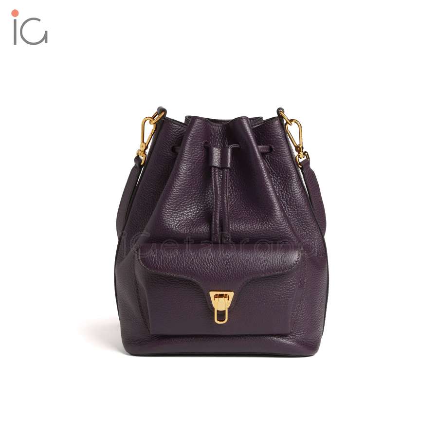 Coccinelle Beat Generation Medium Prune E1TFK230201V87