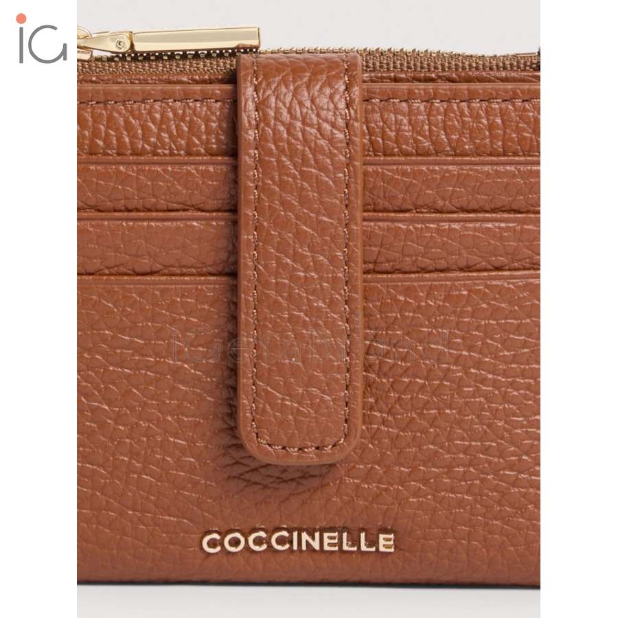 Coccinelle Metallic Medium Cognac E2MW511F701_W11