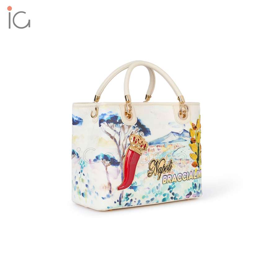 Braccialini Naples Postcards B17870-YY-818