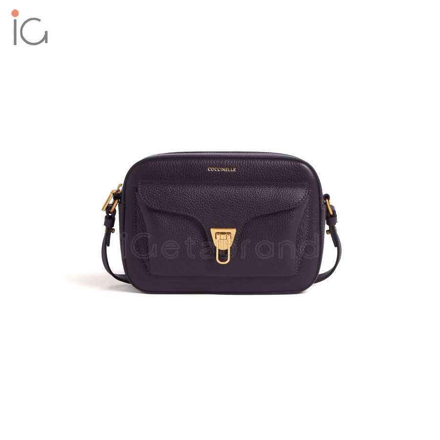 Coccinelle Beat Small Prune E1MF6150201_V87