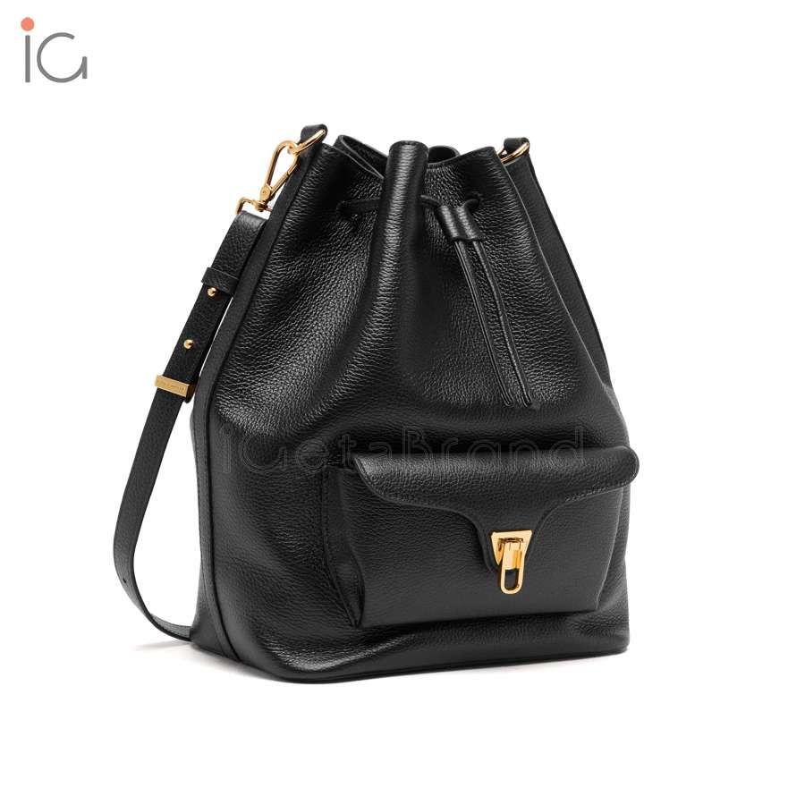 Coccinelle Beat Generation Large Noir E1TFK230101001