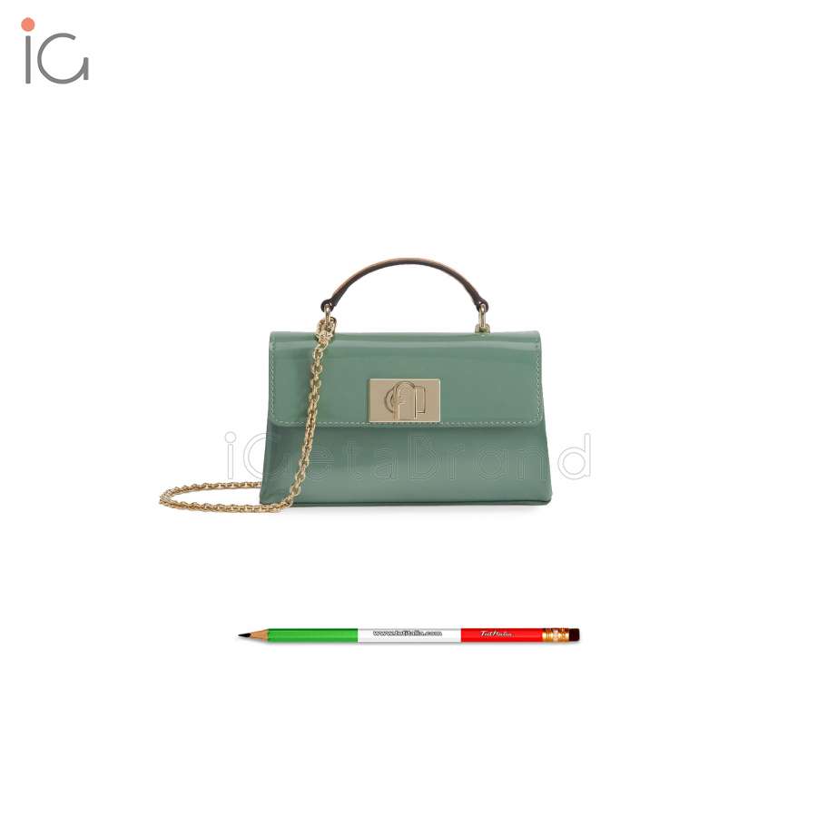 Furla 1927 Mini M Mineral Green WE00423 VEV000 1007 1996S