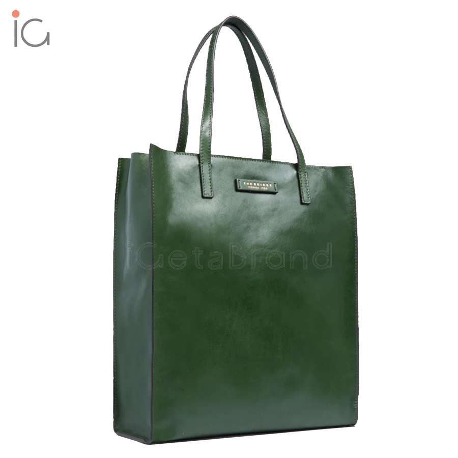 The Bridge Shopper Mirra Verde Inglese/Oro 04130401 X0