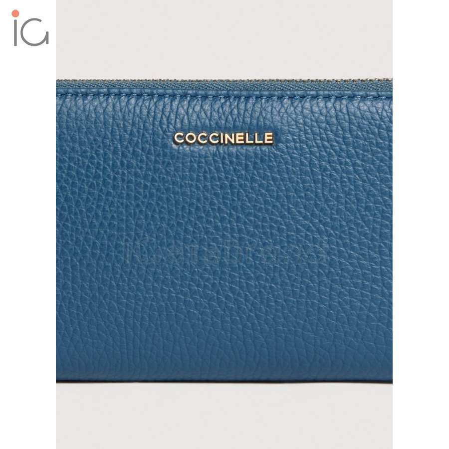 Coccinelle Metallic Large Deep Blue E2MW5113201_B27