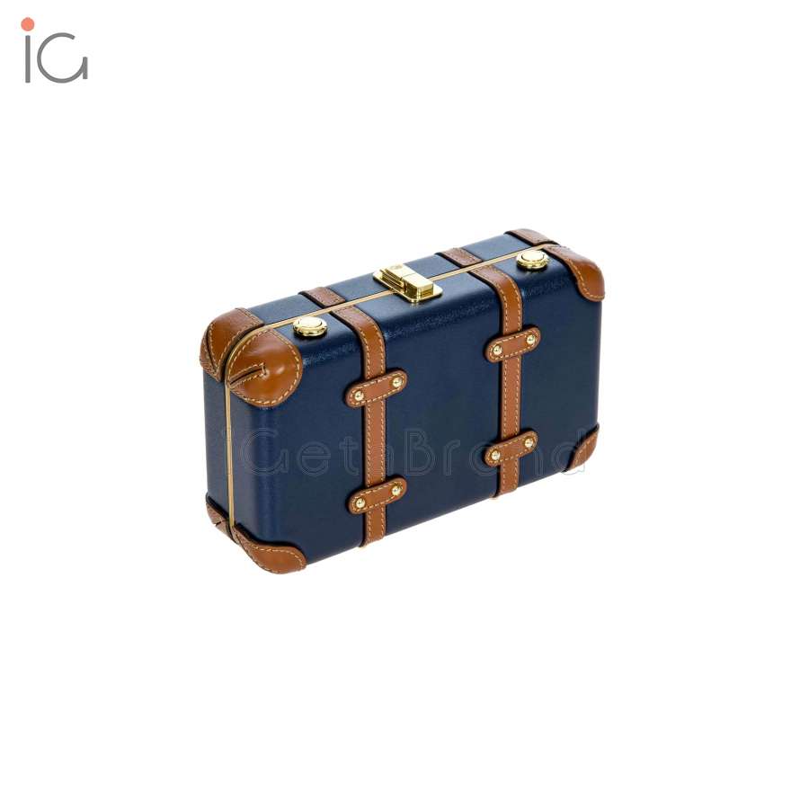 Bric's Bellagio Legacy BB608370.698 Blue/Tan