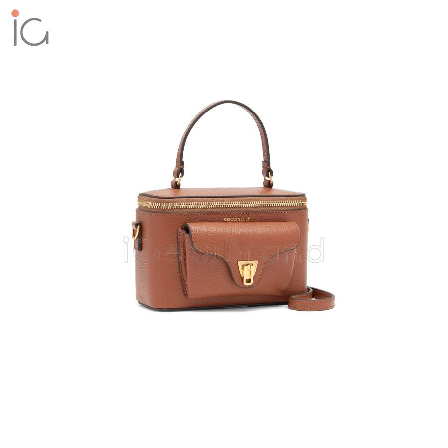 Coccinelle Beat Generation Mini Cognac E5TFK550101W11
