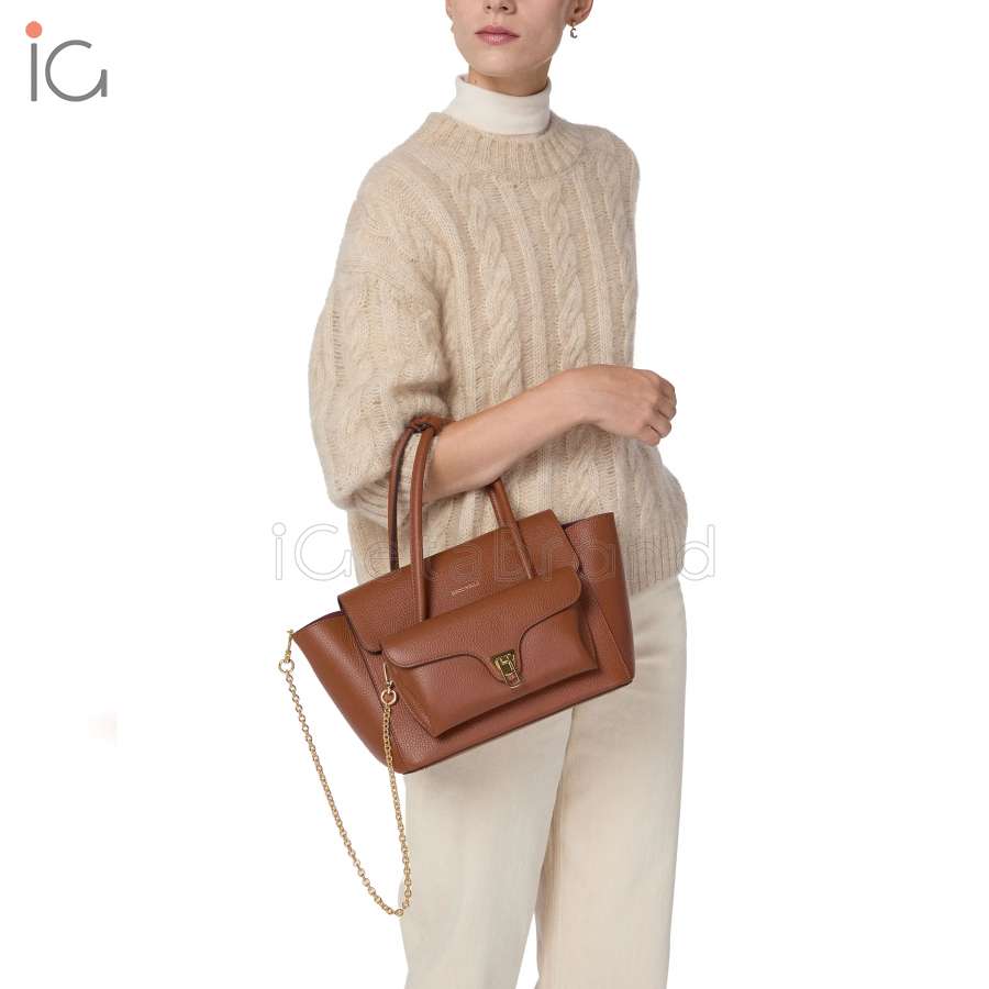 Coccinelle Double Beat Medium Cognac E1T8A180201W11