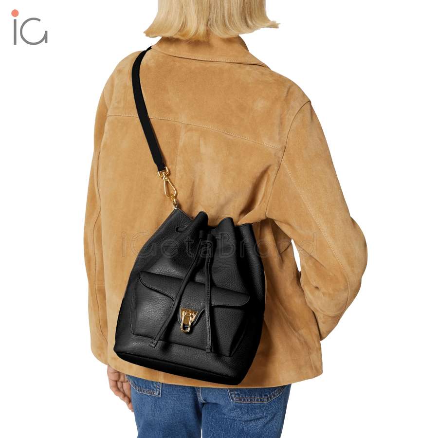 Coccinelle Beat Generation Medium Noir E1TFK230201001