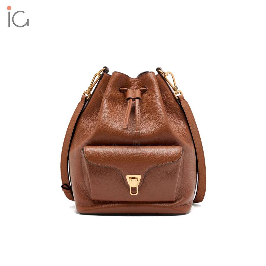 Coccinelle Beat Generation Medium Cognac E1TFK230201W11