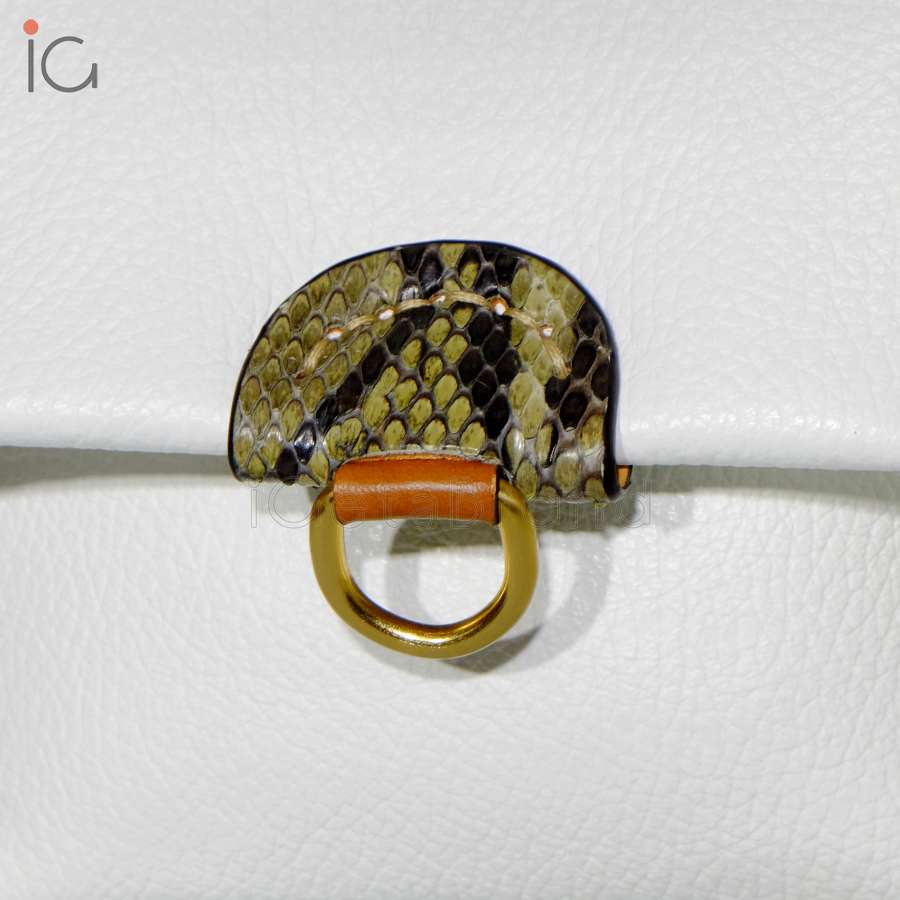 Sem Vaccaro Alce Pitone Bianco Perla 2708