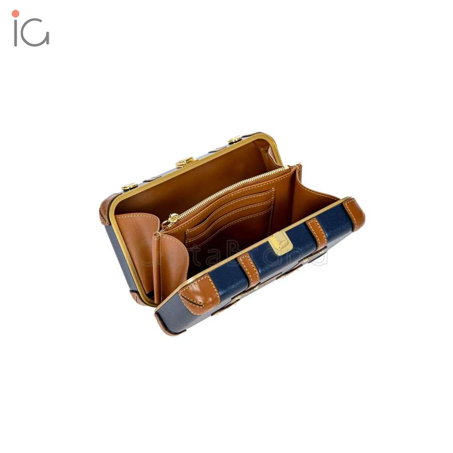 Bric's Bellagio Legacy BB608370.698 Blue/Tan