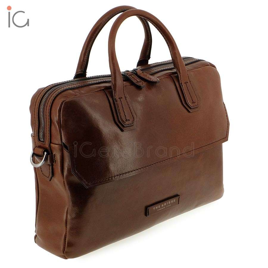 The Bridge Briefcase Williamsburg 06141701 Cuoio/Rutenio