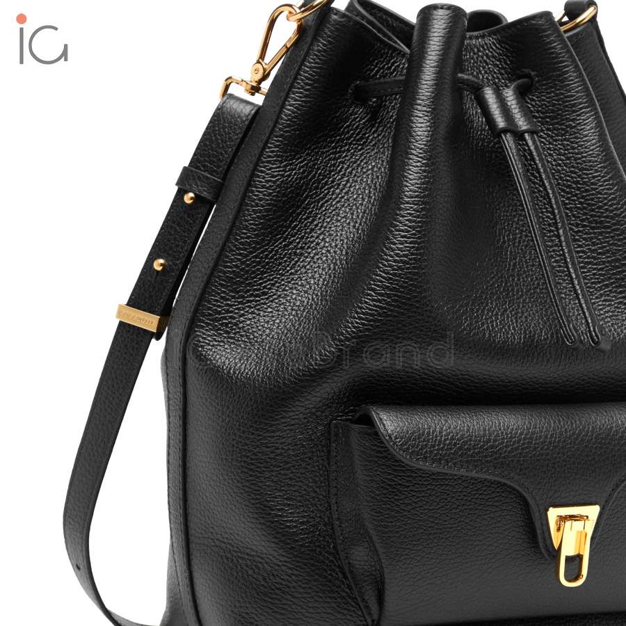 Coccinelle Beat Generation Large Noir E1TFK230101001