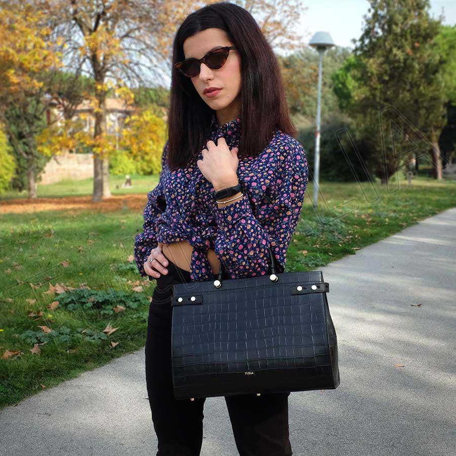 FURLA LADY M L NERO 1033863